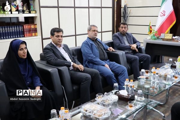 جلسه معارفه معاون ذی‌حساب اداره‌کل آموزش و پرورش استان بوشهر