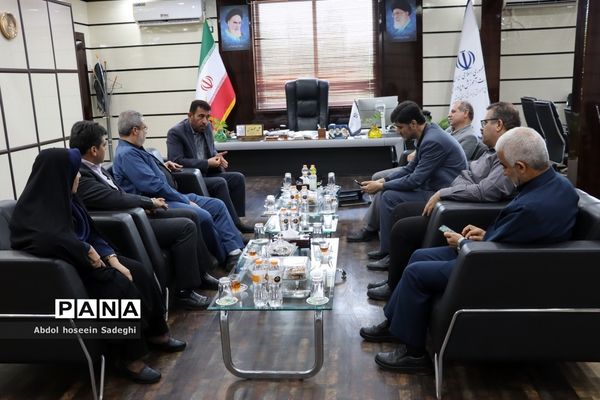 جلسه معارفه معاون ذی‌حساب اداره‌کل آموزش و پرورش استان بوشهر