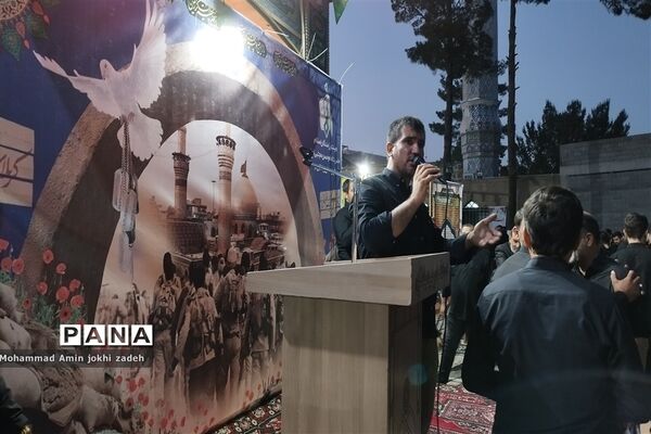 برگزاری دسته‌ عزاداری حسینی شهرستان رباط‌کریم