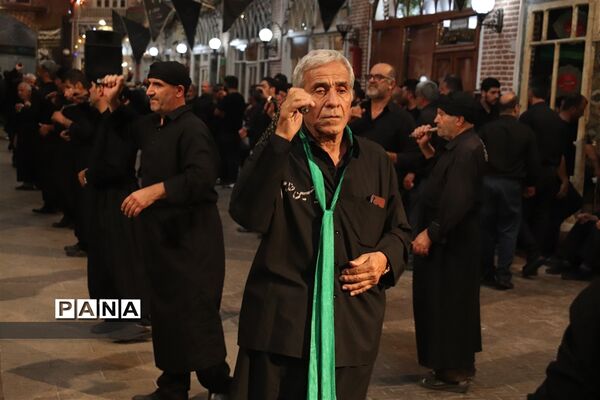 عزاداری سوم امام حسین(ع) در بازار تبریز‎