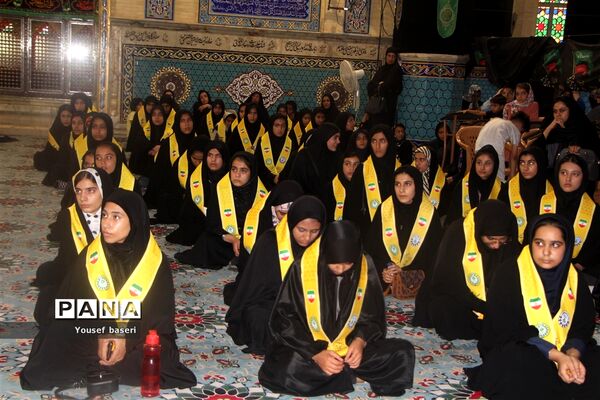 اعزام ۱۲۰ دانش‌آموز دختر زیارت‌اولی یزدی به مشهد مقدس