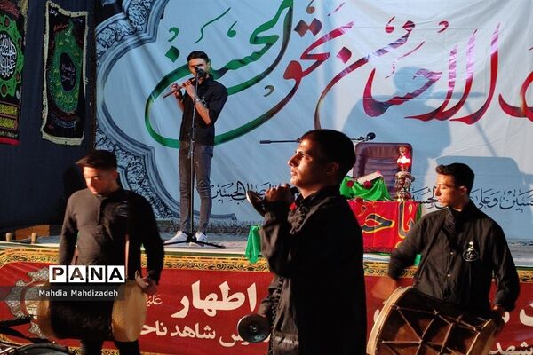 مراسم یادبود شهدای فرهنگی و دانش‌آموز مدارس شاهد ناحیه ۶ مشهد