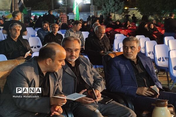 مراسم یادبود شهدای فرهنگی و دانش‌آموز مدارس شاهد ناحیه ۶ مشهد