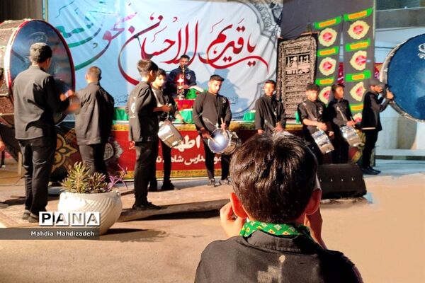 مراسم یادبود شهدای فرهنگی و دانش‌آموز مدارس شاهد ناحیه ۶ مشهد