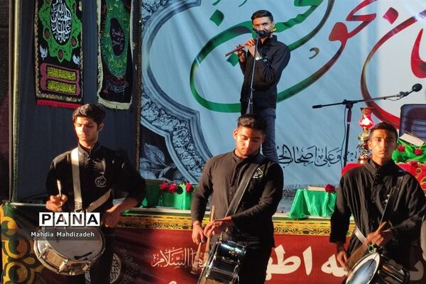 مراسم یادبود شهدای فرهنگی و دانش‌آموز مدارس شاهد ناحیه ۶ مشهد