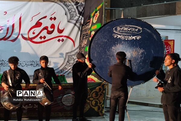 مراسم یادبود شهدای فرهنگی و دانش‌آموز مدارس شاهد ناحیه ۶ مشهد