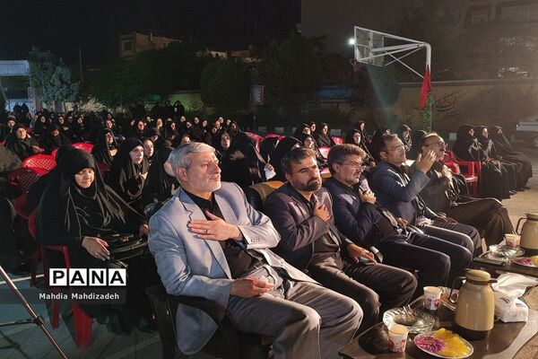 مراسم یادبود شهدای فرهنگی و دانش‌آموز مدارس شاهد ناحیه ۶ مشهد