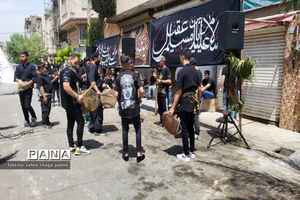 برگزاری  مراسم عزاداری حسینی در منطقه چهاردانگه