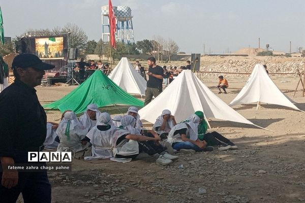 برگزاری  مراسم عزاداری حسینی در منطقه چهاردانگه