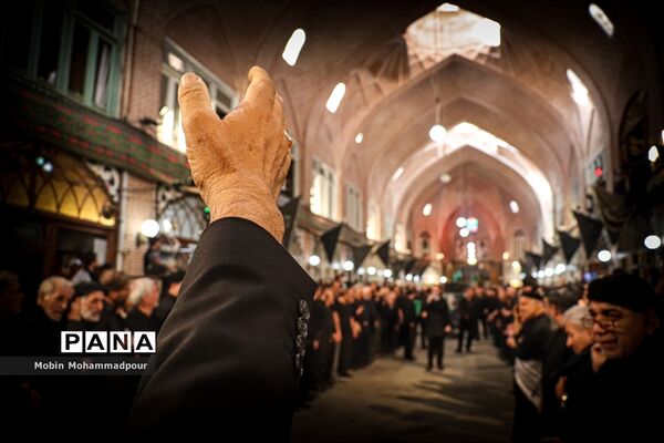 عاشورای حسینی در بازار تاریخی تبریز