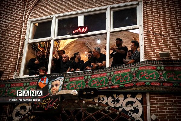 عاشورای حسینی در بازار تاریخی تبریز