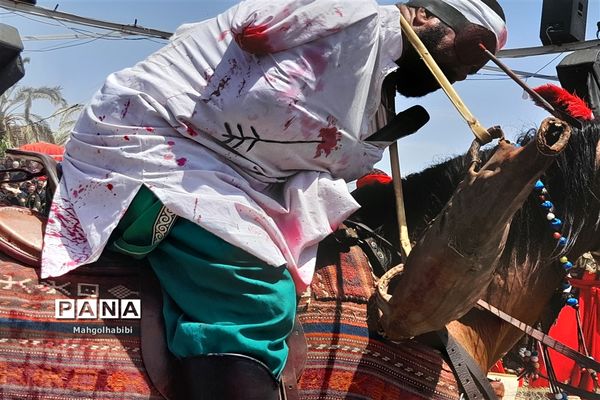 مراسم تعزیه‌خوانی در روستای فدیشه نیشابور