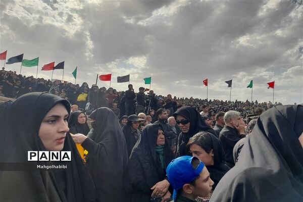 مراسم تعزیه‌خوانی در روستای فدیشه نیشابور