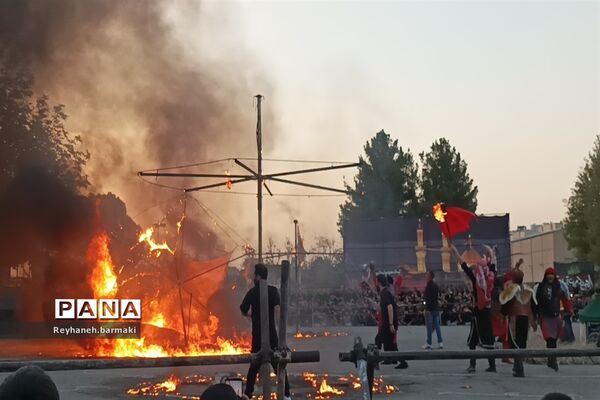مراسم خیمه‌سوزان در عاشورای حسینی