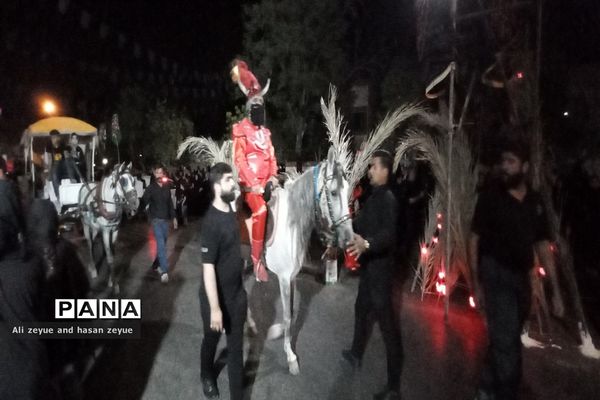 مراسم شام غریبان هیات مذهبی مشهد