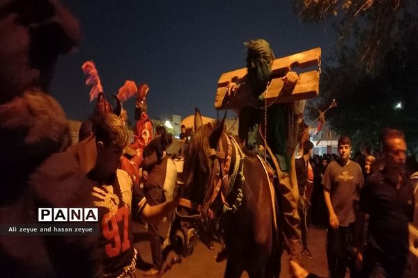 مراسم شام غریبان هیات مذهبی مشهد