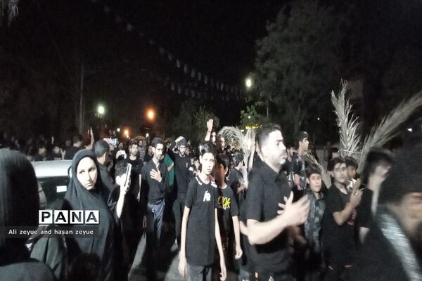مراسم شام غریبان هیات مذهبی مشهد