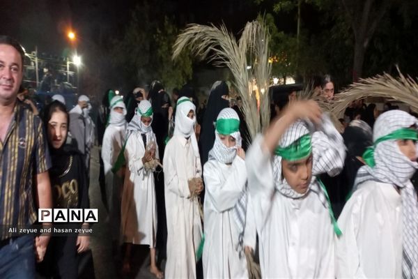 مراسم شام غریبان هیات مذهبی مشهد