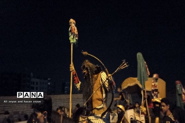 مراسم شام غریبان هیات مذهبی مشهد