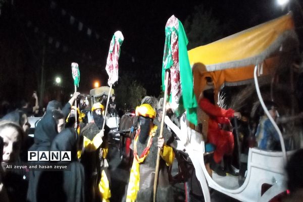 مراسم شام غریبان هیات مذهبی مشهد