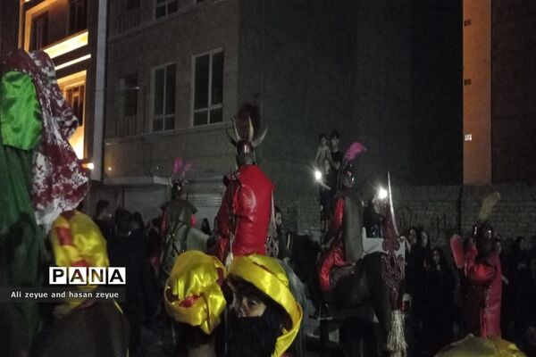 مراسم شام غریبان هیات مذهبی مشهد
