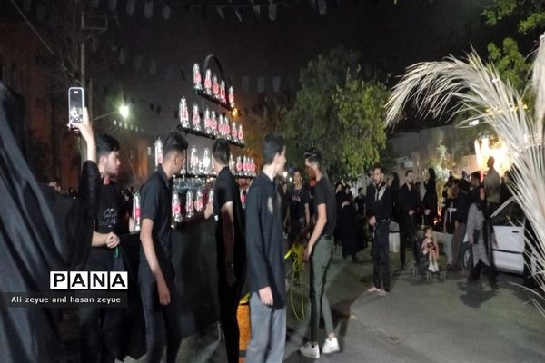 مراسم شام غریبان هیات مذهبی مشهد