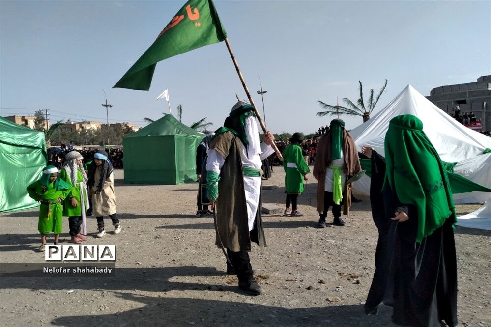 برگزاری نمایش خورشید (خیمه سوزان) در ملارد