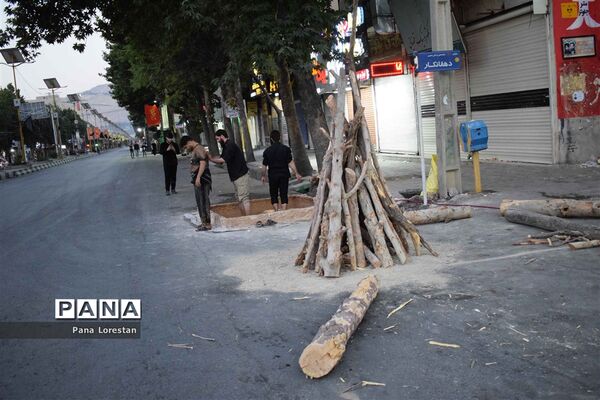 آیین «گل مالی»؛ عاشورای لرستان