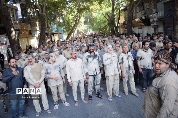 آیین «گل مالی»؛ عاشورای لرستان