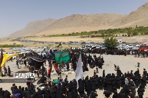 عزاداری روز عاشورا در شهرستان توره