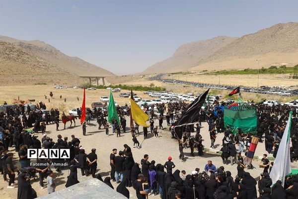 عزاداری روز عاشورا در شهرستان توره