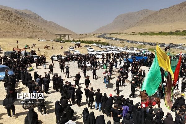 عزاداری روز عاشورا در شهرستان توره