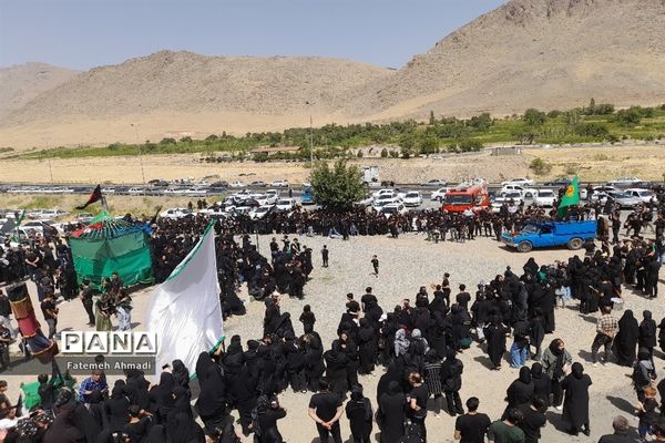 عزاداری روز عاشورا در شهرستان توره
