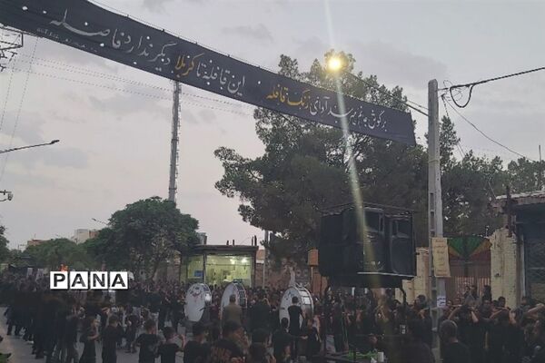عزاداری عاشورای حسینی در شهرستان خلیل آباد