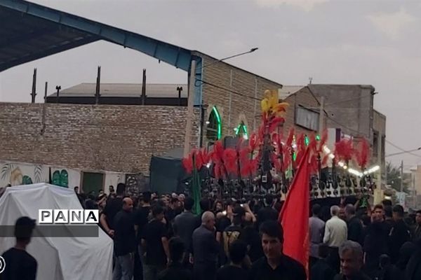 عزاداری عاشورای حسینی در شهرستان خلیل آباد
