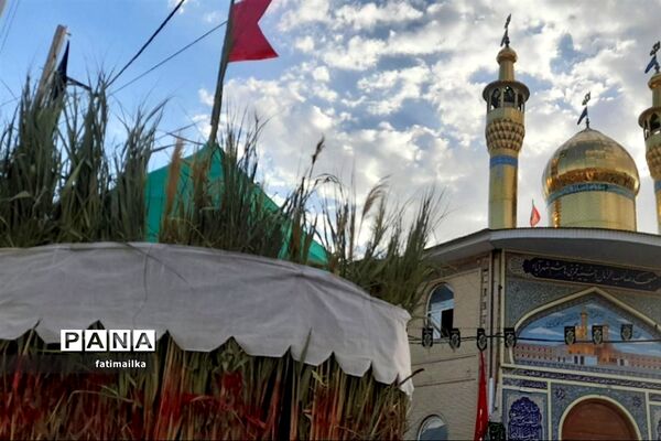 مراسم شام غریبان و خیمه‌سوزان در روستای شهرآباد شهرستان فیروزکوه