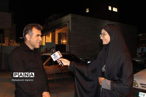 هیات دانش‌آموزی کبوتران حرم استان کرمانشاه