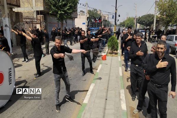 عاشورای حسینی در شهر جعفریه قم