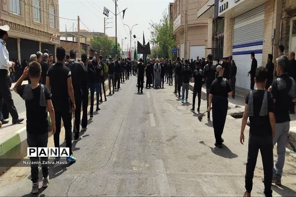 عاشورای حسینی در شهر جعفریه قم