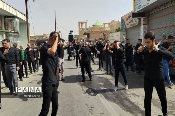 عاشورای حسینی در شهر جعفریه قم