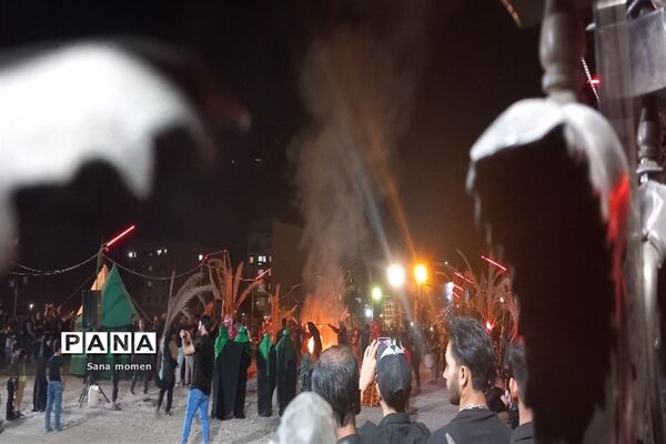 مراسم سوگواری شام غریبان در مشهد مقدس