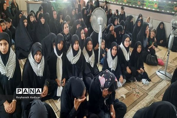 مراسم عزاداری جوانان علی اکبر دیار کوثرآل طه روستای امیرحاجیلو