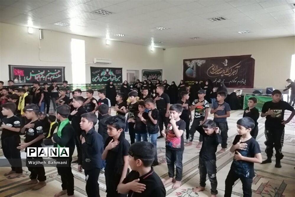 مراسم عصر عاشورا دیار کوثرآل کوثر روستای امیرجیلو
