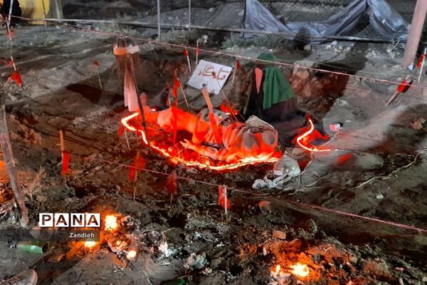 مراسم شام غریبان در ملارد