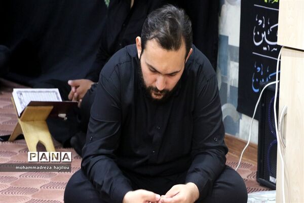 احیا قرآنی شب عاشورا در شهرستان ساوه