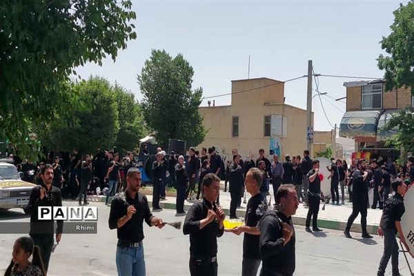 مراسم عزاداری سالار شهیدان در شهر داران