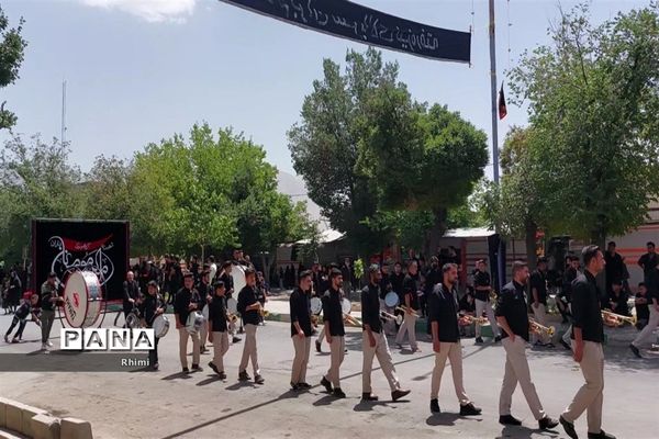مراسم عزاداری سالار شهیدان در شهر داران