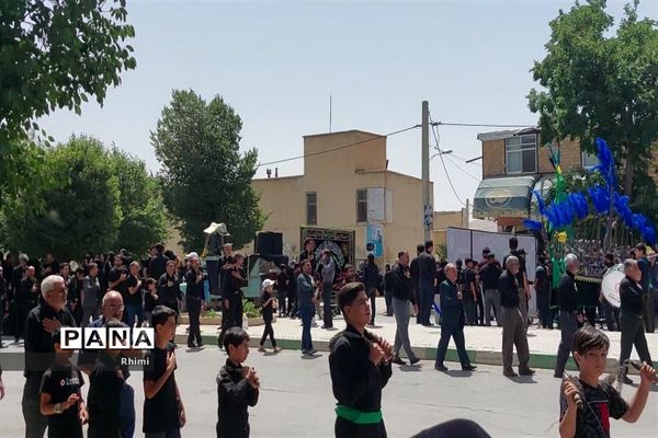 مراسم عزاداری سالار شهیدان در شهر داران