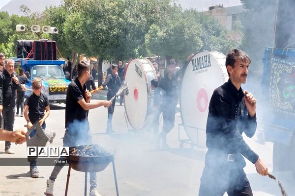 مراسم عزاداری سالار شهیدان در شهر داران