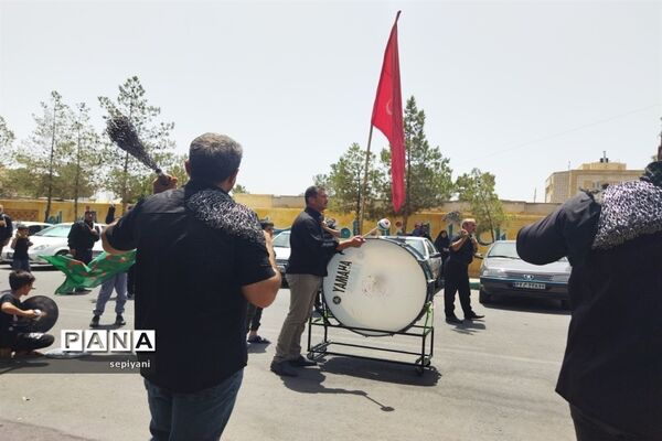 مراسم عزاداری سالار شهیدان در شهرستان نجف‌آباد